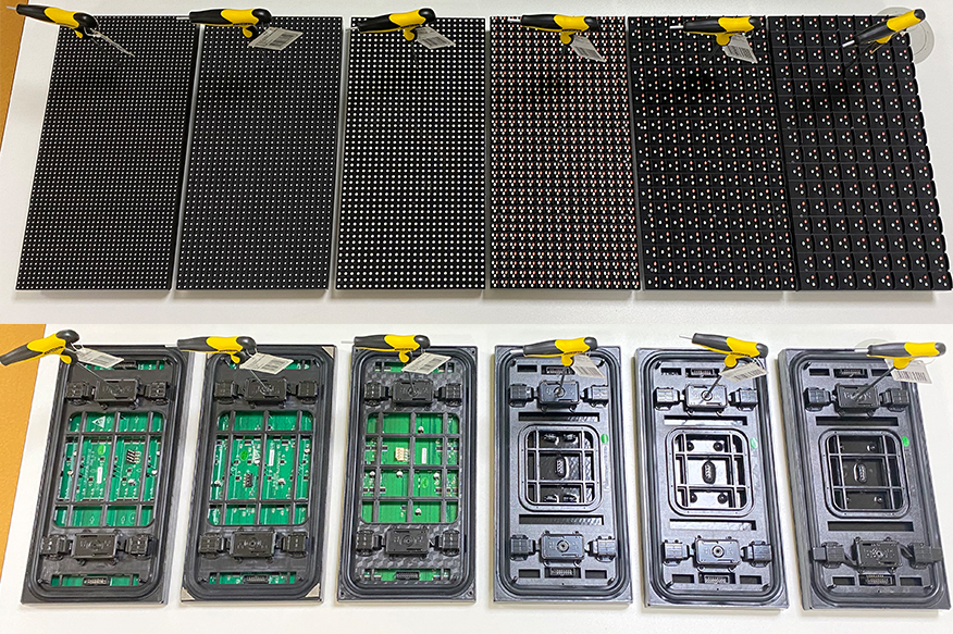 High brightness SMD LED display